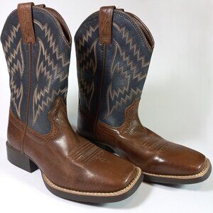 Kids Ariat boots Tycoon Western cowboy Boot Size US 1 kid Square toe US1